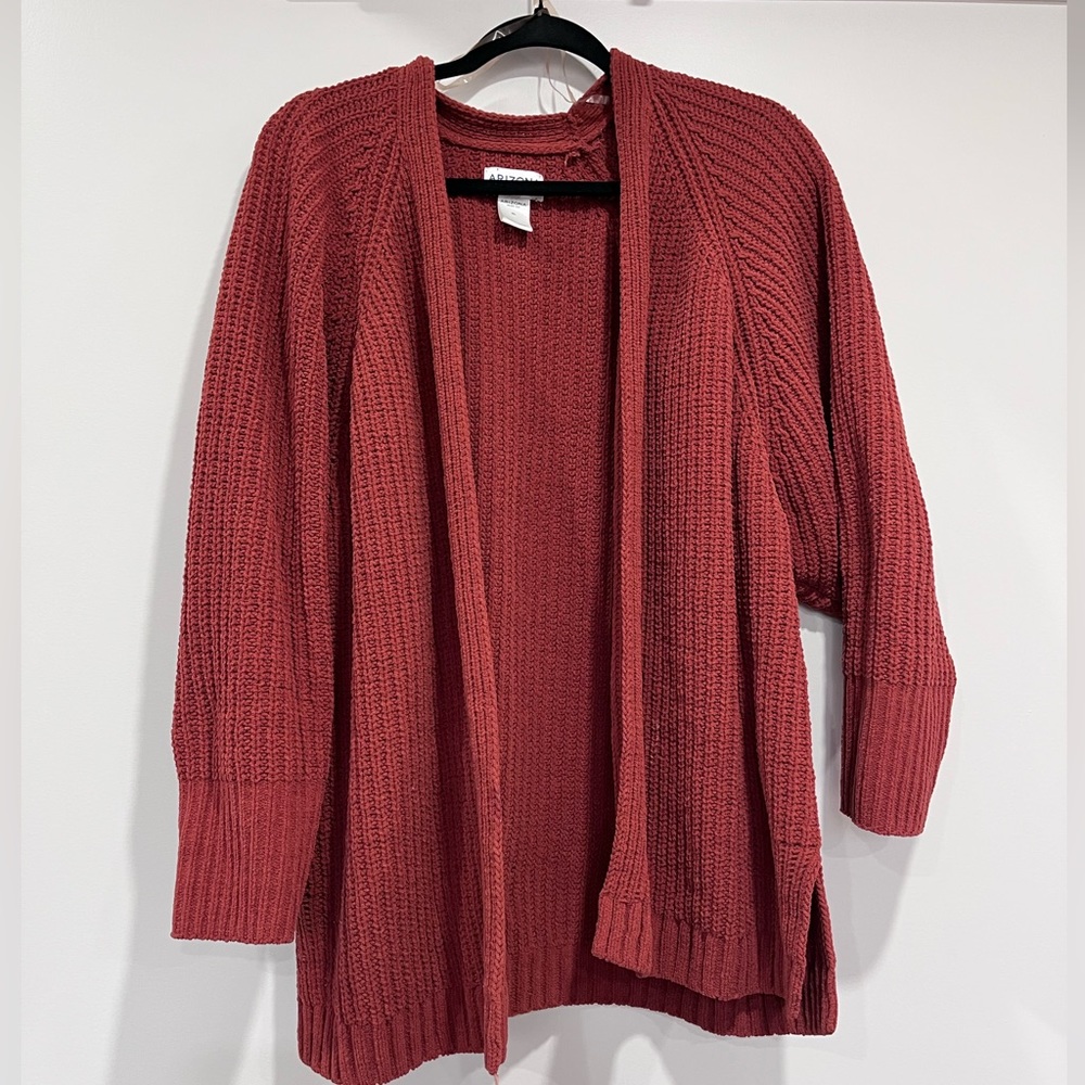 Burnt orange cardigan